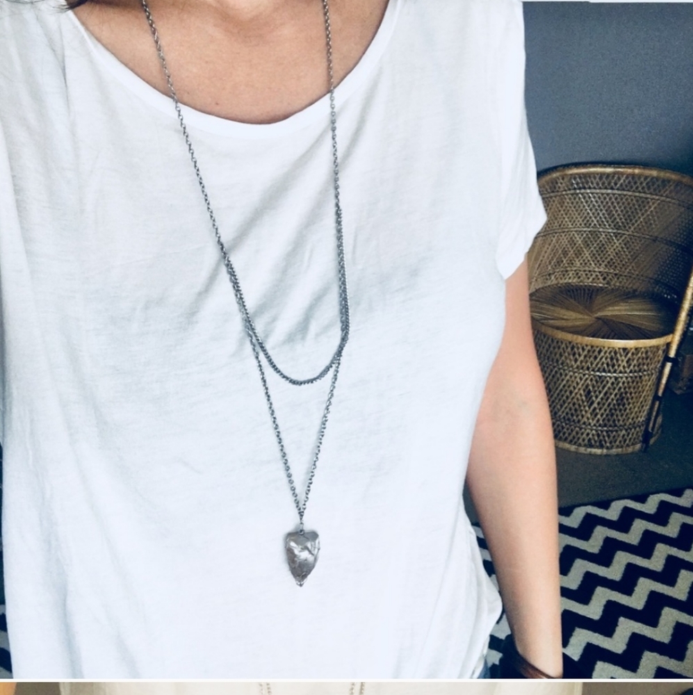 Handmade clearing quartz pedant